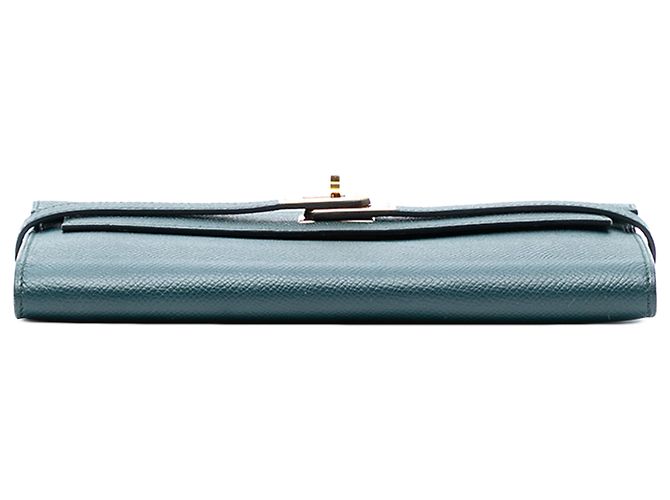 Cartera Longa Kelly en Epsom Verde Hermès Verde oscuro - vista 3