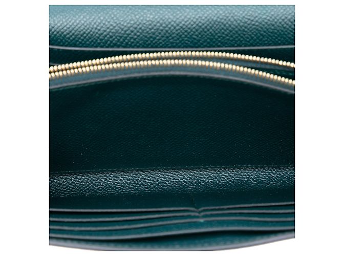 Cartera Longa Kelly en Epsom Verde Hermès Verde oscuro - vista 4