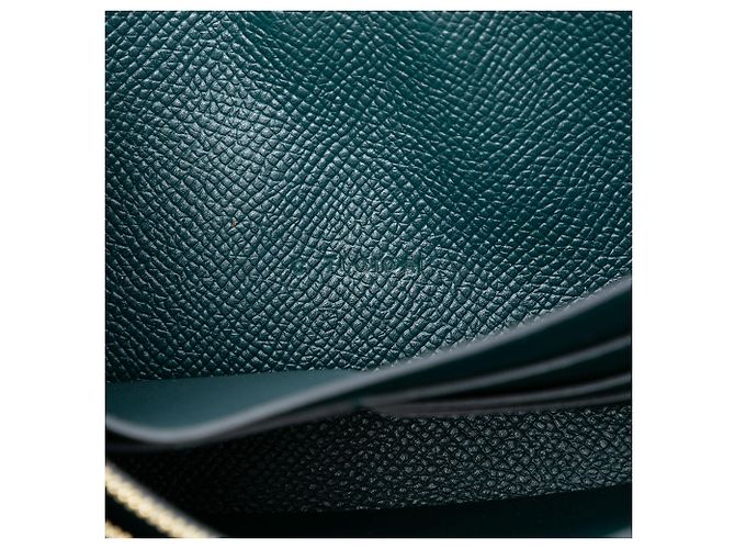 Cartera Longa Kelly en Epsom Verde Hermès Verde oscuro - vista 6
