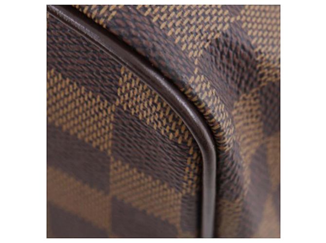 Louis Vuitton Borsa Saleya PM Damier Ebene Marrone - vista 14
