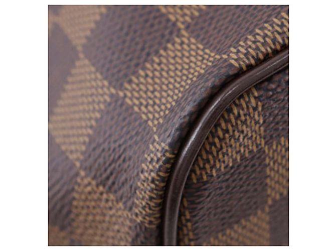 Louis Vuitton Borsa Saleya PM Damier Ebene Marrone - vista 15