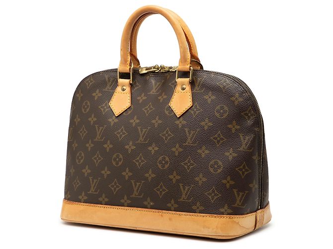 Louis Vuitton Brown Monogram Alma PM - view 2