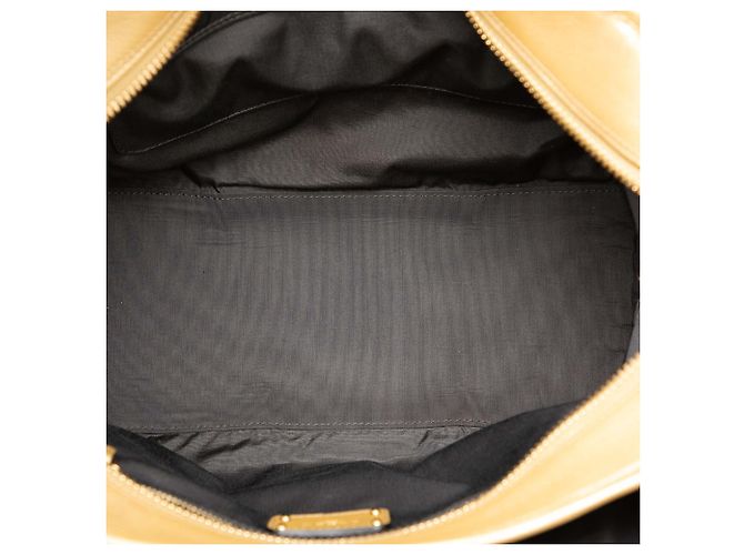 LOEWE Amazona 32 in pelle di capra dorata D'oro - vista 4