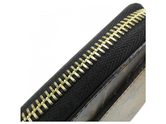 Louis Vuitton Monogram Reverse Zippy Geldbörse Braun - Ansicht 4