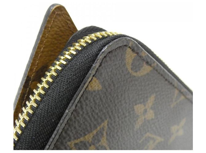 Louis Vuitton Monogram Reverse Zippy Geldbörse Braun - Ansicht 6