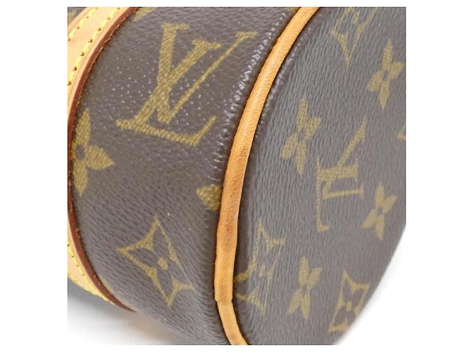 Borsa a mano Papillon Monogram Louis Vuitton Marrone - vista 2