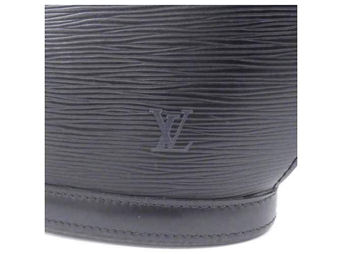 Louis Vuitton Epi Saint-Jacques Lange Schultertasche Schwarz - Ansicht 4