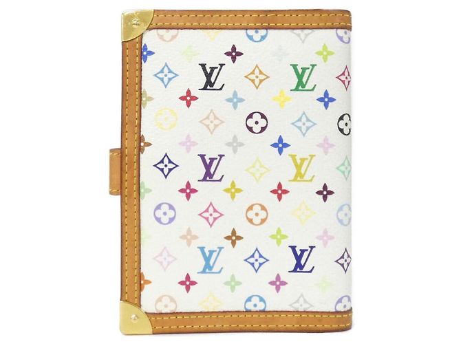 Organizer Agenda PM Multicolore Louis Vuitton R20896 Bianco - vista 2