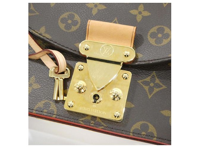 Borsa Louis Vuitton Monogram Eden PM Marrone - vista 4