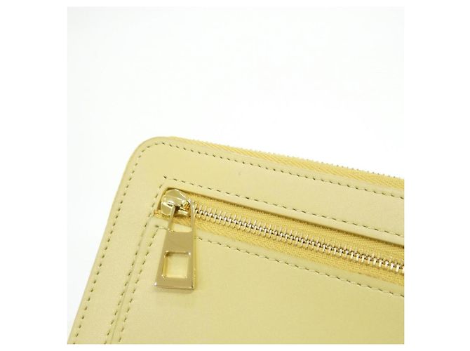 Cartera Larga de Cuero Loewe Amarillo - vista 6
