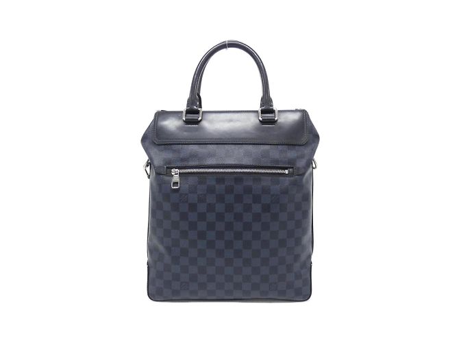 Sac à main Greenwich Damier Cobalt de Louis Vuitton Noir Bleu - vue 2
