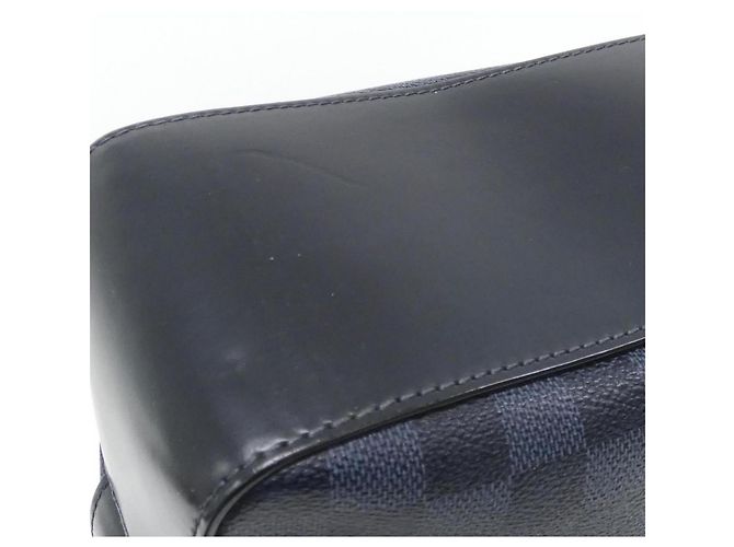 Sac à main Greenwich Damier Cobalt de Louis Vuitton Noir Bleu - vue 4