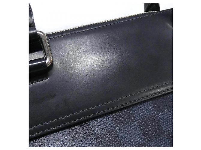 Sac à main Greenwich Damier Cobalt de Louis Vuitton Noir Bleu - vue 6