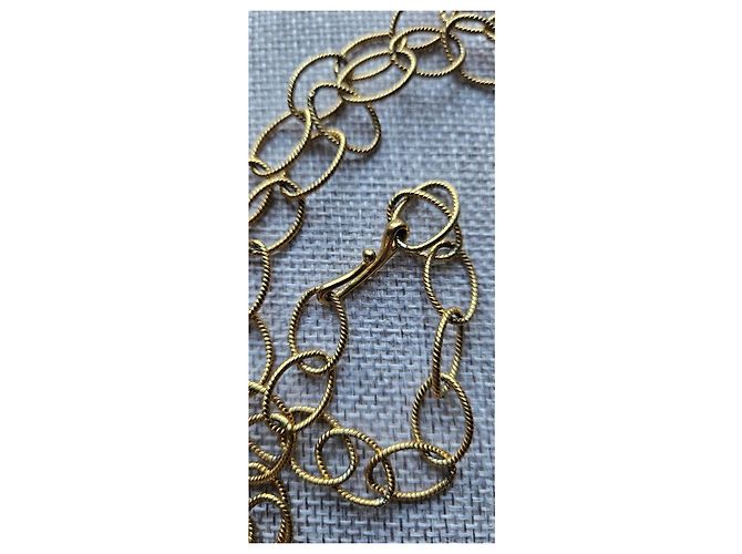 Just Cavalli Collana pendente a cuore in oro e onice Nero D'oro - vista 5