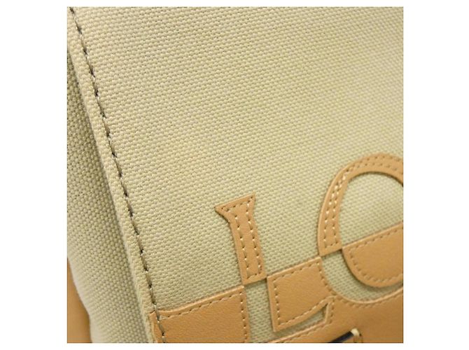 Borsa a spalla militare Loewe Beige - vista 4