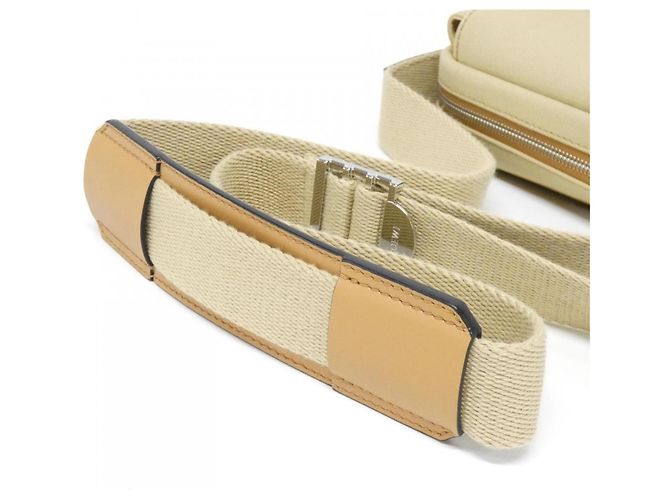 Borsa a spalla militare Loewe Beige - vista 5