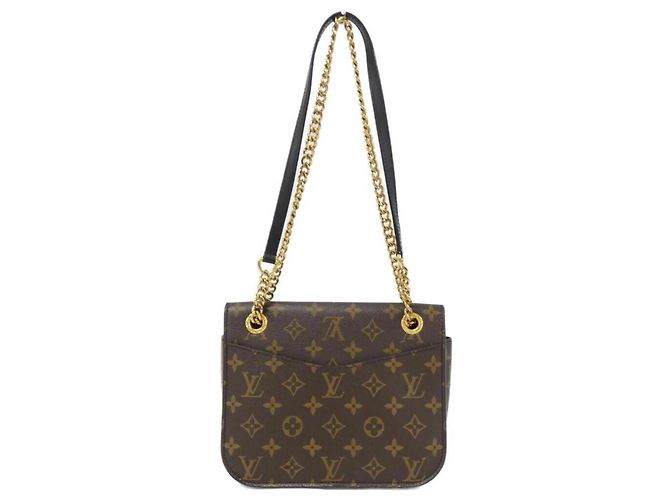 Borsa a Spalla Monogram Passy di Louis Vuitton Marrone - vista 2