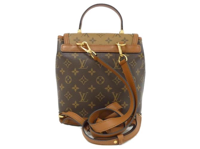 Zaino Dauphine Monogram Louis Vuitton Marrone - vista 2