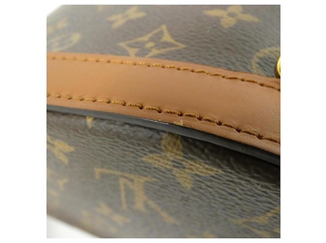 Zaino Dauphine Monogram Louis Vuitton Marrone - vista 3