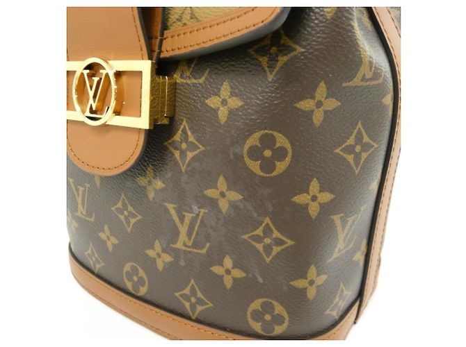 Zaino Dauphine Monogram Louis Vuitton Marrone - vista 5