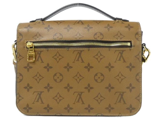 Borsa Pochette Metis MM Monogram Reverse Louis Vuitton Marrone - vista 2