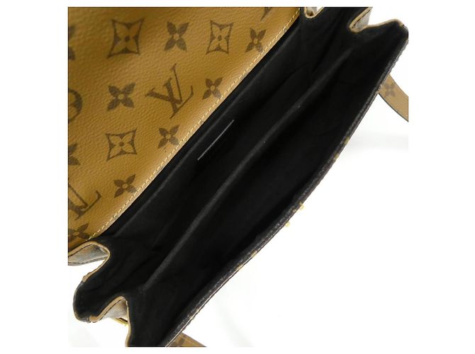 Borsa Pochette Metis MM Monogram Reverse Louis Vuitton Marrone - vista 7