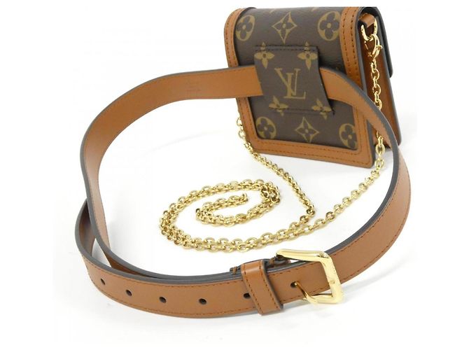 Bumbag Bauletto Dauphine BB Monogram Louis Vuitton Marrone - vista 5