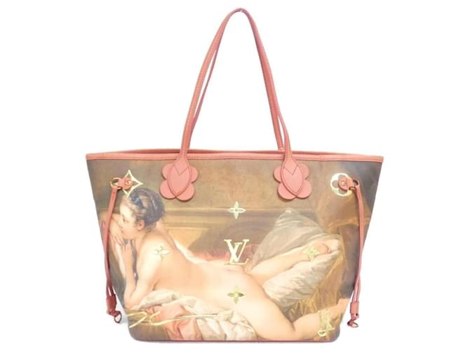 Borsa Louis Vuitton Monogram Celty Neverfull MM Corallo - vista 2