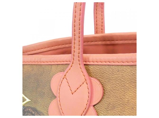 Borsa Louis Vuitton Monogram Celty Neverfull MM Corallo - vista 4