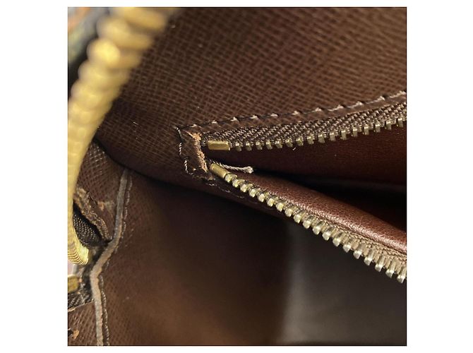Borsa a Spalla Damier Nile Louis Vuitton Marrone - vista 10