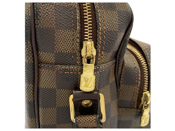 Borsa a Spalla Damier Nile Louis Vuitton Marrone - vista 5