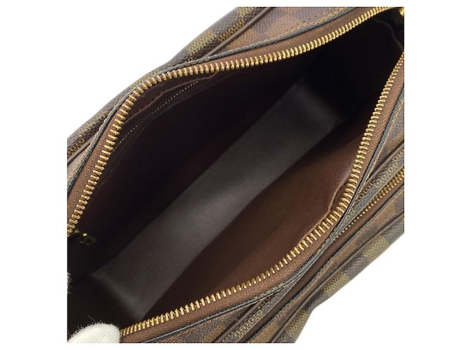 Borsa a Spalla Damier Nile Louis Vuitton Marrone - vista 9