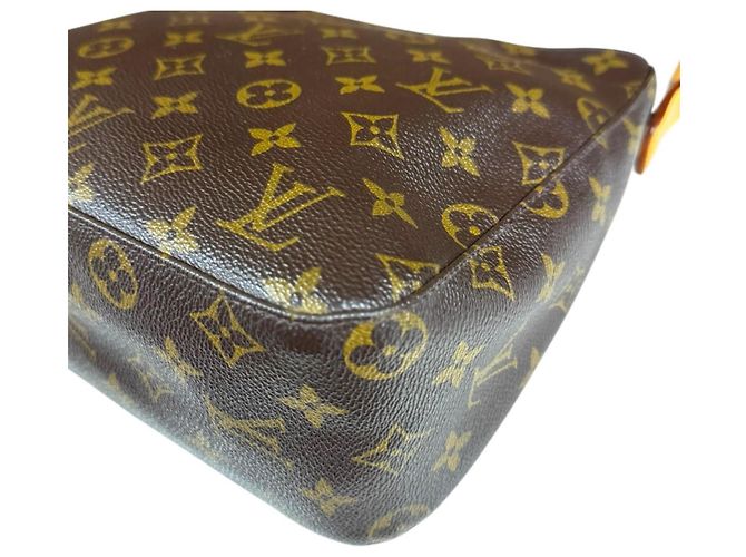 Borsa a Spalla Monogram Looping MM di Louis Vuitton Marrone - vista 14