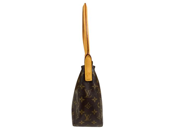 Borsa a Spalla Monogram Looping MM di Louis Vuitton Marrone - vista 4