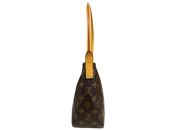 Borsa a Spalla Monogram Looping MM di Louis Vuitton Marrone - vista 5