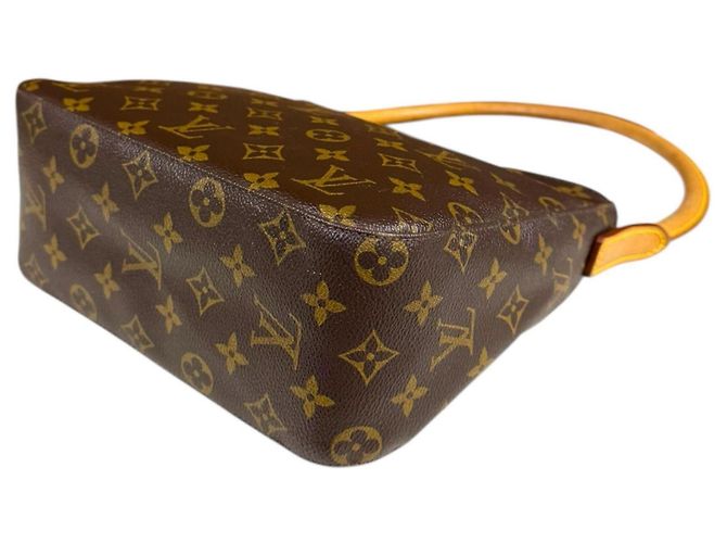 Borsa a Spalla Monogram Looping MM di Louis Vuitton Marrone - vista 6