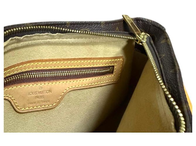 Borsa a Spalla Monogram Looping MM di Louis Vuitton Marrone - vista 8