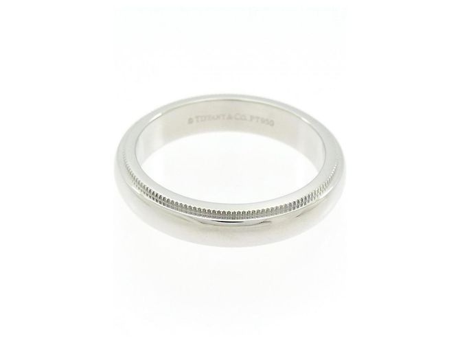 Tiffany & Co Tiffany Milgrain Platinring - Ansicht 2