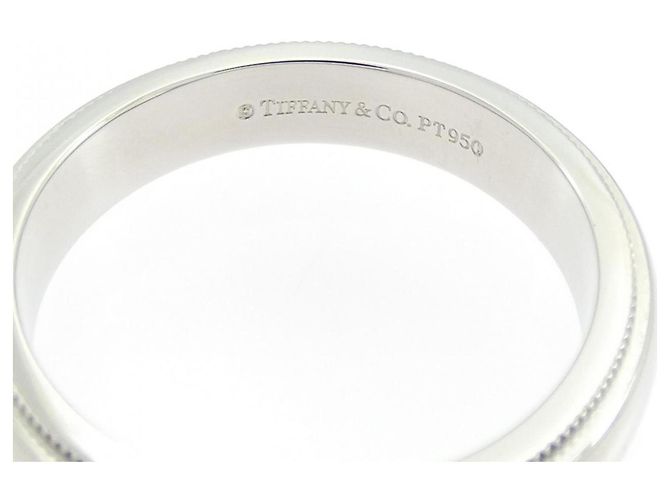 Tiffany & Co Tiffany Milgrain Platinring - Ansicht 3