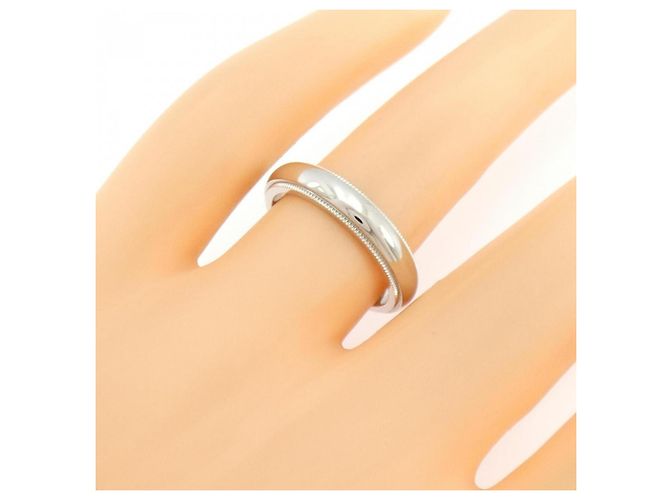 Tiffany & Co Tiffany Milgrain Platinring - Ansicht 4