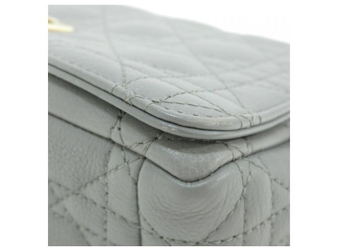 Borsa a Spalla Caro Media Christian Dior Marrone - vista 3