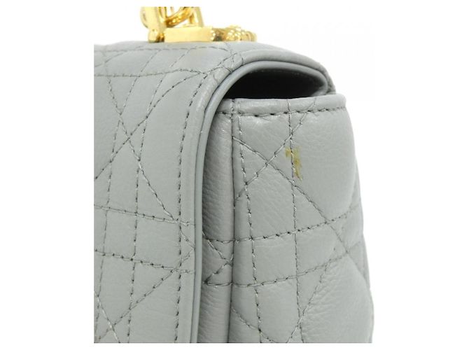 Borsa a Spalla Caro Media Christian Dior Marrone - vista 5