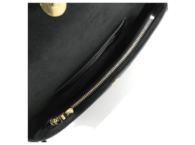 Portafoglio Louis Vuitton Monogram Empreinte Wallet on Chain Ivy Nero - vista 6