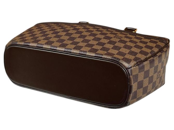 Borsa a mano Damier orizzontale Saria di Louis Vuitton Marrone - vista 5