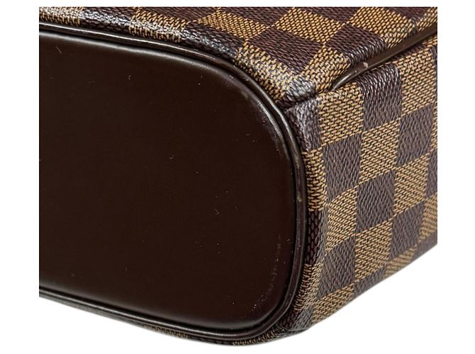 Borsa a mano Damier orizzontale Saria di Louis Vuitton Marrone - vista 9