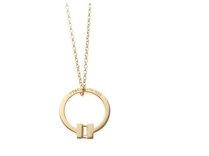 Tiffany & Co Collana Tiffany T Square con diamanti in oro rosa D'oro - vista 14