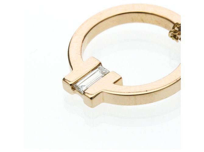 Tiffany & Co Collana Tiffany T Square con diamanti in oro rosa D'oro - vista 6