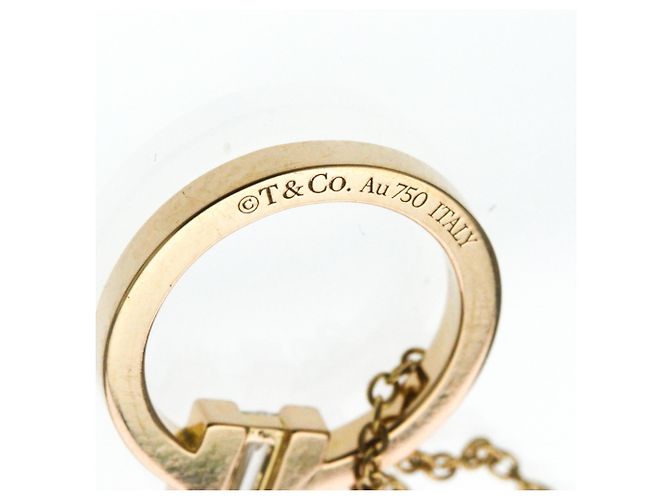 Tiffany & Co Collana Tiffany T Square con diamanti in oro rosa D'oro - vista 7