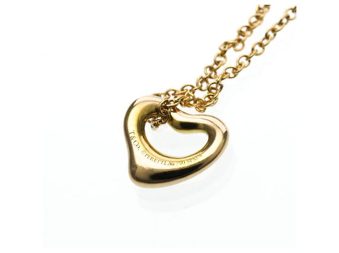 Tiffany & Co Collana Open Heart Extra Mini di Tiffany D'oro - vista 7