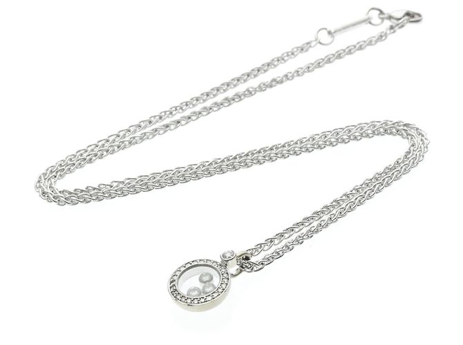 Collar Chopard Happy Diamond 79/3957 Plata - vista 14
